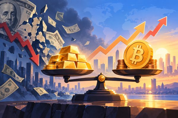 What Is the Debasement Trade? Why Gold and Bitcoin Are Rising and Falling Together