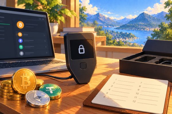 How to Use the Trezor Safe 7? Initial Setup, Sending/Receiving, and Backup Verification