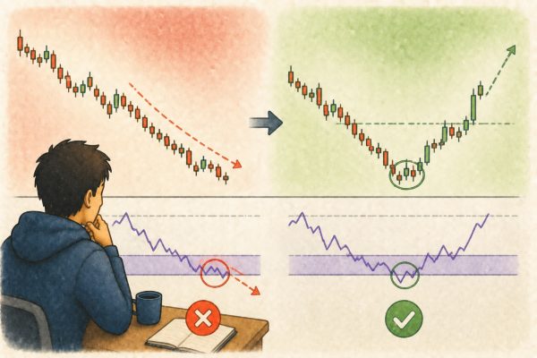 RSI in Oversold Zone But Price Keeps Falling: When Is the Signal Valid?