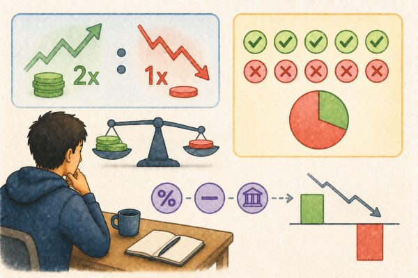Why You Still Lose Money With 2:1 Risk-Reward Ratio: How to Calculate Win Rate and Trading Costs