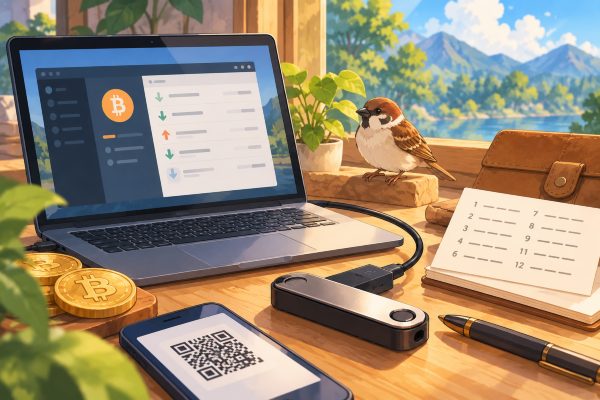 How to Use Sparrow Wallet? Hardware Connection, Sending/Receiving, and Backup