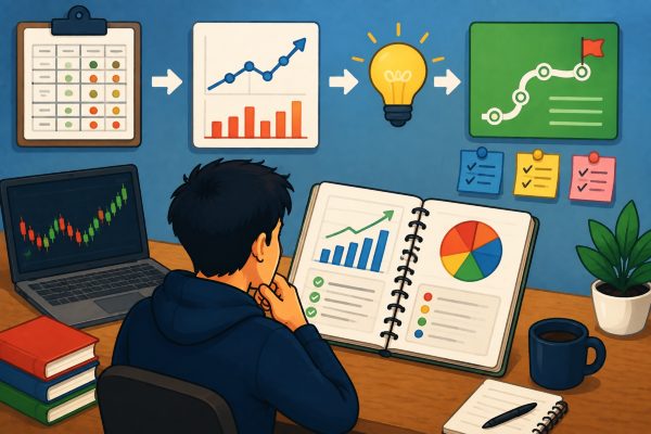 You Keep a Trading Journal but Never Improve: What Your Weekly Review Should Actually Produce