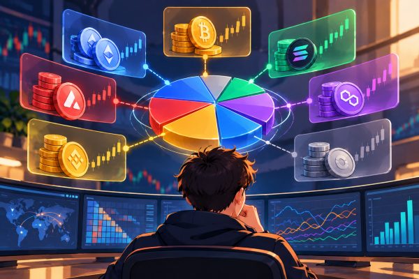 How to Calculate Total Risk for Multiple Crypto Positions? Correlation and Portfolio Heat