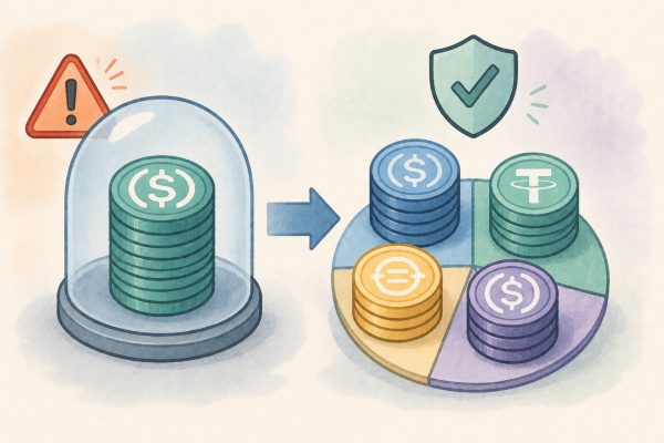 Stablecoin Position Overconcentration: How to Diversify Issuer Risk