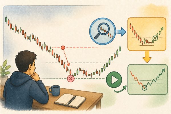 Price Keeps Dipping After Stop-Loss Trigger: When Is It Allowed to Re-Enter the Trade?