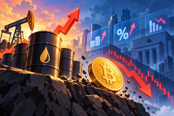 Why Do Rising Oil Prices Push Bitcoin Down? Inflation, Interest Rates, and Risk Appetite